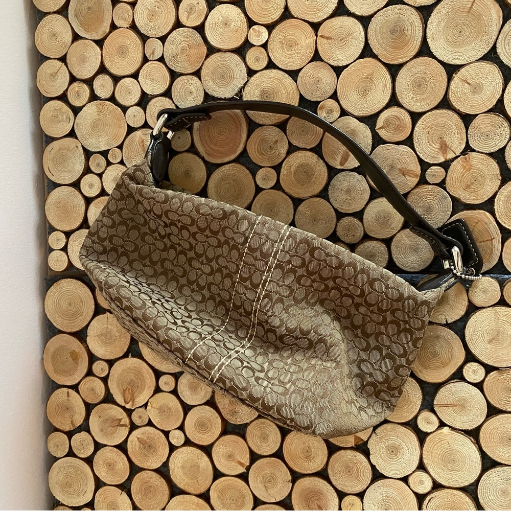Coach brown purse - Picture 2 of 2
